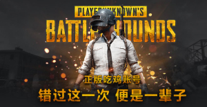 绝地求生-四无白号-可以改邮箱密码